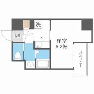 ArtizA森ノ宮D.C.【2階】の間取り