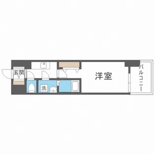 Quintet NAMBA【13階】の間取り