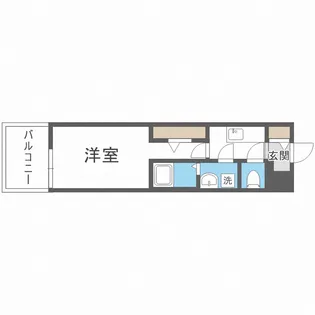 Quintet NAMBA【10階】の間取り