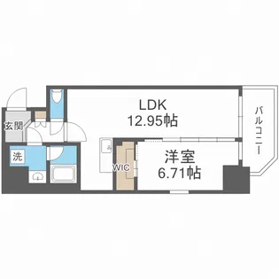 プレジオ鎗屋町【11階】の間取り
