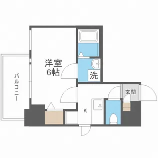 エスリード阿波座プライムコート【11階】の間取り