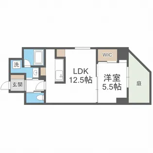 one o one内代【4階】の間取り