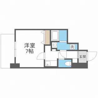 ワールドアイ大阪ドームシティⅡ【4階】の間取り