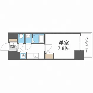 メインステージ大阪North GateⅠ【5階】の間取り