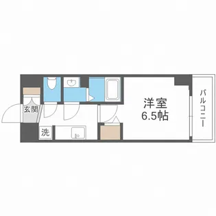City Lux Namba South【3階】の間取り