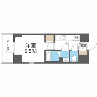 City Lux Namba South【11階】の間取り