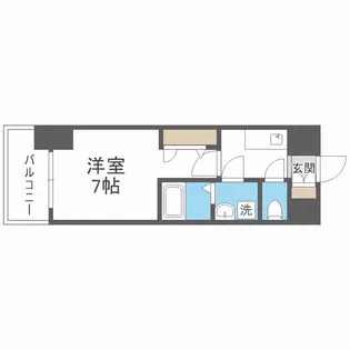 ライジングメゾン新大阪サウス【12階】の間取り