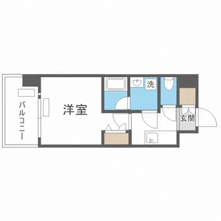 レオンコンフォート都島Ⅱ【8階】の間取り