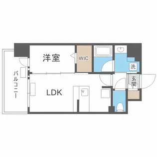 レオンコンフォート都島Ⅱ【5階】の間取り