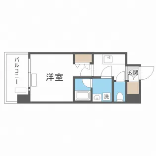レオンコンフォート都島Ⅱ【8階】の間取り