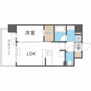 レオンコンフォート都島Ⅱ【8階】の間取り