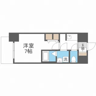 エスリードレジデンス都島シティフロント【10階】の間取り