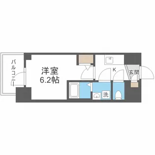 エスリードレジデンス梅田グランデ【3階】の間取り