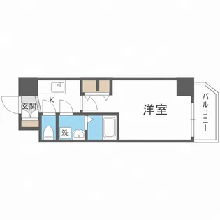 JPレジデンス大阪WESTⅢ【5階】の間取り