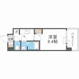 プレサンス西中島南方セレスト【7階】の間取り