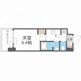 プレサンス西中島南方セレスト【3階】の間取り