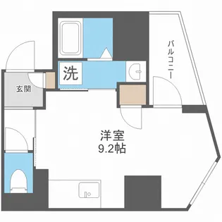 イルリッシュ西中島【8階】の間取り