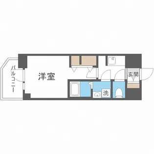 S-RESIDENCE新大阪Rish【11階】の間取り