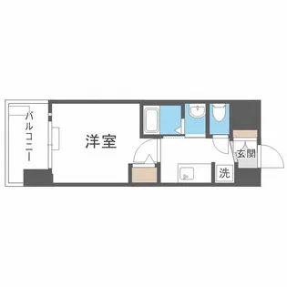 エステムコート新大阪XVフロウ【3階】の間取り