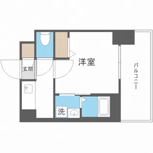 エスリードレジデンス大阪グランノースⅡ【7階】の間取り