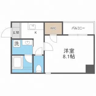 ブロード塚本レジデンス【5階】の間取り