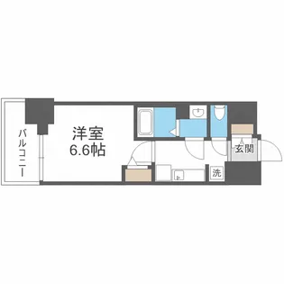 メルディア大正D.C.【11階】の間取り