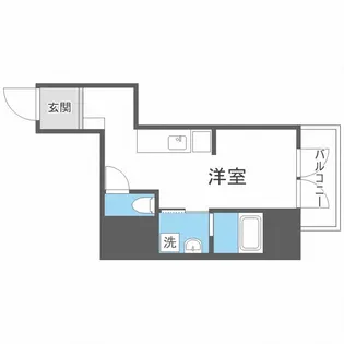 valore北堀江【3階】の間取り