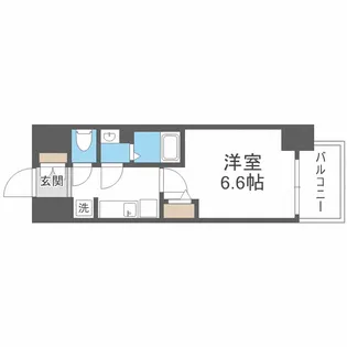 メルディア大正D.C.【11階】の間取り