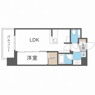 アーバネックス大阪城北【5階】の間取り