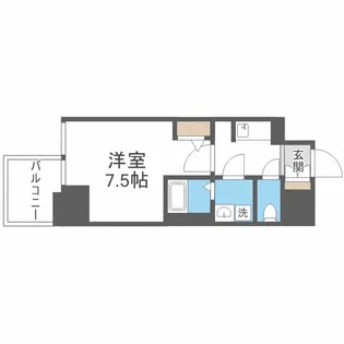 コンフォリア・リヴ新大阪WEST【11階】の間取り