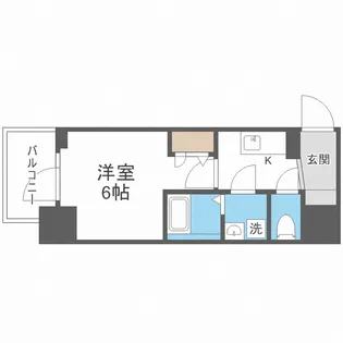エスリードレジデンス大阪本町【4階】の間取り