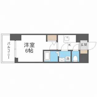 エスリードレジデンス大阪本町【10階】の間取り