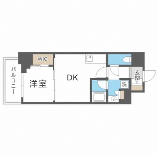 アーバネックス大阪城北【9階】の間取り