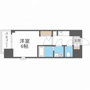 エスリードレジデンス新大阪プライム【13階】の間取り