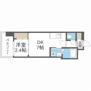 セレニテ西中島アリア弐番館【6階】の間取り