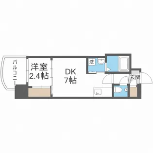 セレニテ西中島アリア弐番館【8階】の間取り
