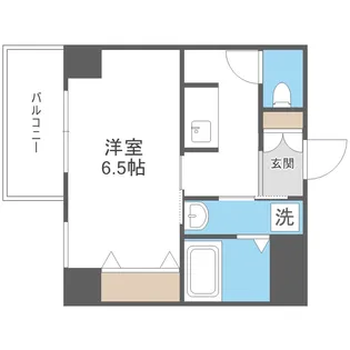 パークナードフィット天王寺南【2階】の間取り
