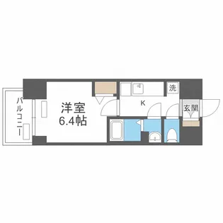 プレサンス南堀江スタイルズ【5階】の間取り