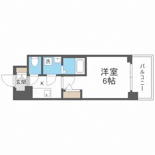 エスリードレジデンス大阪グランノースⅠ【8階】の間取り