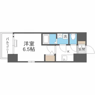 エスリード大阪京橋フロレゾン【7階】の間取り