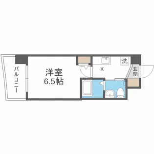 セレニテ福島プリエ【7階】の間取り