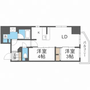 アーバネックス西本町 【15階】の間取り