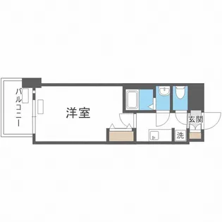 フォーリアライズ梅田レーベン【5階】の間取り