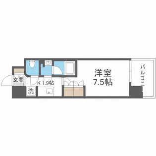 コンフォリア・リヴ新大阪Q【12階】の間取り