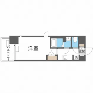 フォーリアライズ梅田レーベン【8階】の間取り