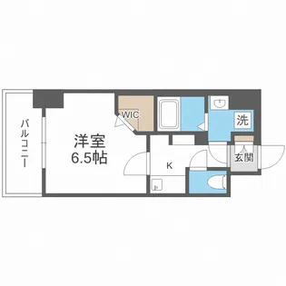 La Douceur谷町【6階】の間取り