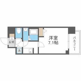 S-RESIDENCE天満Gracis【2階】の間取り