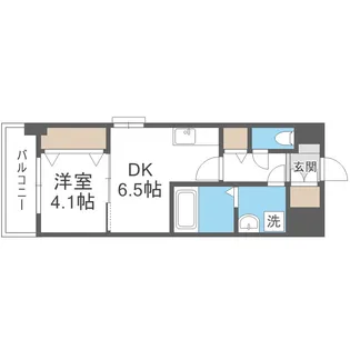 スプランディッド新大阪EAST【3階】の間取り