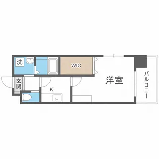 Kaunis都島【5階】の間取り