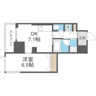 ORSUS新大阪【12階】の間取り
